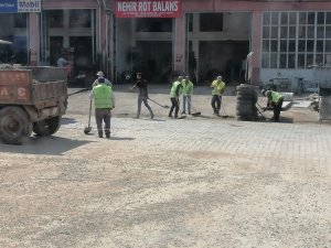 Yeni sanayi sitesinde genel temizlik