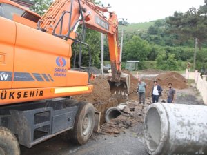 Yağmursuyu suyu sorununu SASKİ çözüme kavuşturdu
