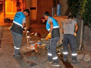 Temiz bir Ergani için gece gündüz demeden çalışıyorlar