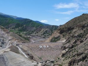 Şenkaya Sarıyar Barajı’nda çalışmalar aralıksız devam ediyor
