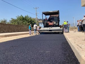 Kayacık Caddesi asfaltlanıyor