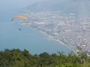 Yamaç paraşütü tutkunları Ordu’yu mesken tuttu