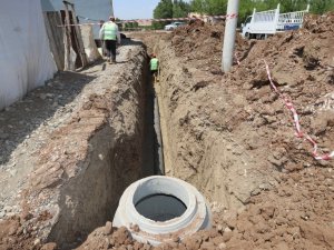 Sur Karpuzlu Mahallesinde altyapı çalışmaları hız kazandı