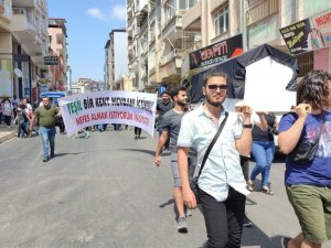 Hatay’da betonlaşmaya tabutlu eylem