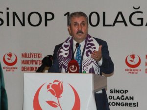 BBP Genel Başkanı Destici: “İnşallah bu süreç PKK’nın partisinin kapatılmasıyla sona erecek”