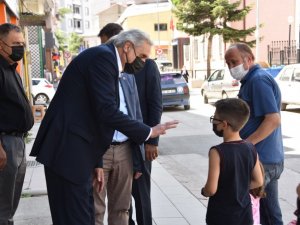 Başkan Bakkalcıoğlu, vatandaşlarla bir araya geldi