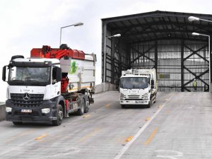 Başkent’te iki yeni katı atık transfer istasyonu devrede