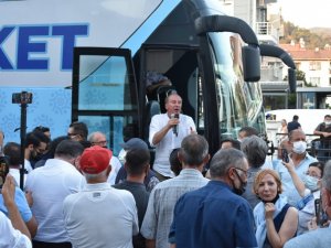 Muharrem İnce, Marmaris’te Memleket Partisi İlçe Ofisi’ni açtı