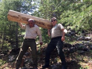 Yaban hayatı için su yalakları oluşturuldu