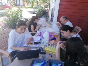 Hayvanlardan insana geçen şark çıbanı artınca, özel ekip bölgeye geldi