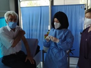 244 binden fazla aşı yapılan Düzce’de Aşı Merkezi yoğun ilgi görüyor