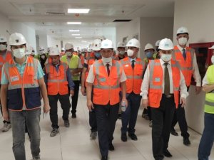 AB desteğiyle Hatay’da inşa edilen hastanede sona geliniyor