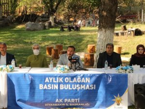 AK Parti Diyarbakır İl Başkanı Aydın, gazetecilerle buluştu