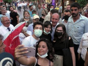 Muharrem İnce Nazilli’de rozet taktı