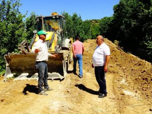 Başkan Arı, yürütülen çalışmaları yerinde takip ediyor