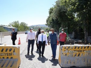 Hisarcık-Hacılar arasındaki yolda sona yaklaşıldı