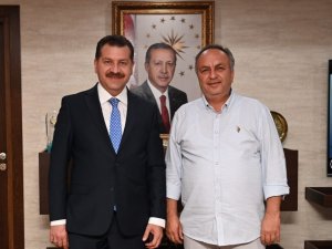 Birlik Başkanı Bozbey, Yılmaz’ı ziyaret etti