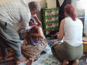 Şanlıurfa’da evde aşı uygulaması başladı