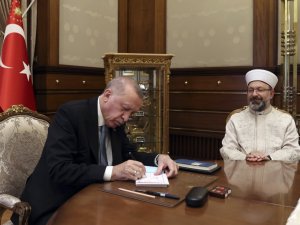 Cumhurbaşkanı Erdoğan, TDV’ye kurban bağışında bulundu