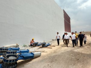 Genel Sekreter Çelikel, Katı Atık Entegre Tesisinin 2. etabını inceledi