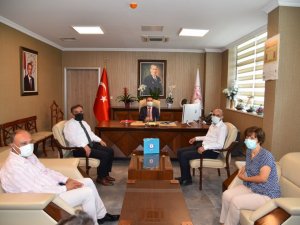 Manisa Sağlık Sen’den İl Sağlık Müdürü Erkuş’a ‘hayırlı olsun’ ziyareti