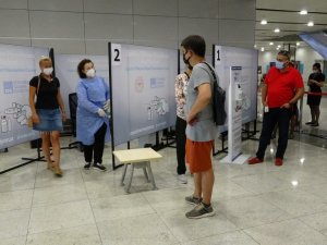 Sabiha Gökçen Havalimanı’na aşı merkezi kuruldu