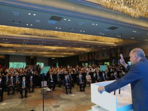 Cumhurbaşkanı Erdoğan: "CHP, tıpkı 27 Mayıs darbesi öncesi gibi, Türk siyasetini zehirlemekte, kirletmektedir"