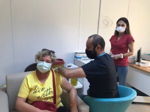 Aydın’da 1 milyonuncu aşı uygulandı