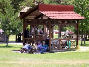 Kısıtlamasız ilk hafta sonunda piknikçiler kendilerini doğaya bıraktı