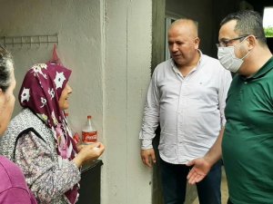 Bursa’nın ilçelerini sel vurdu...Başkan Kanar’dan sel mağdurlarına anında müdahale