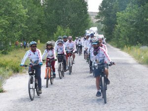 Bitlis Nemrut’tan, Adıyaman Nemrut’a bisiklet turu