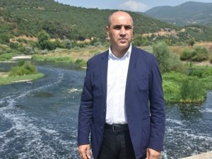 Simav Çayı siyah akıyor