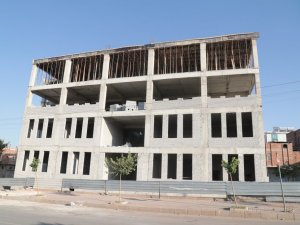 Kuş, gençlik merkezi inşaatını inceledi