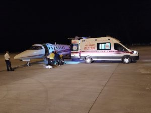 8 yaşındaki Akar, ambulans helikopterle Ankara’ya sevk edildi
