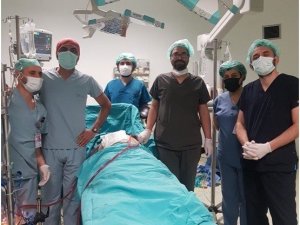Çorum’da ilk kez HİPEK yöntemi ile ameliyat yapıldı