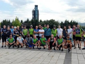 Bisikletçiler, Hersek Lagününe hayran kaldı