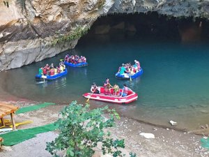 Altınbeşik Mağarasının işletmesi İbradı Belediyesine devredildi