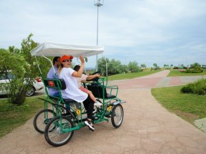 Fayton bisiklete büyük ilgi