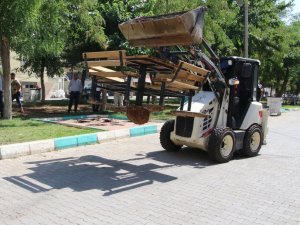 Haliliye’de park çalışması