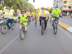 Aydın’da “Telafide bende varım” bisiklet turu ile devam etti