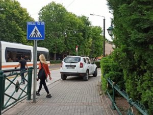 Sürücünün rahatlığı şaşırttı