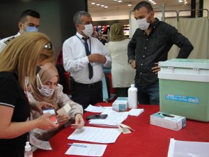 Elazığ’da aşı stantları oluşturuldu