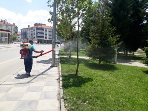 Pursaklar’da haşerelerle etkin mücadele