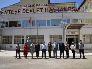 Vali Tavlı hastanelerde incelemelerde bulundu