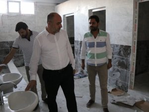 Kültür evi ve soğuk hava deposunda sona gelindi