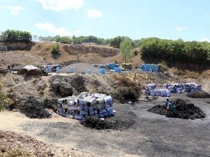 Kavurucu sıcakta kan ter içinde ekmek mücadelesi