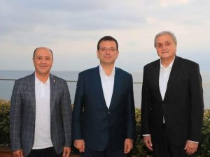 Başkan Bakkalcıoğlu İBB Başkanı İmamoğlu ile bir araya geldi