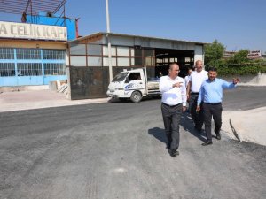 Yeni Meram Sanayi’de esnafla belediye el ele verdi