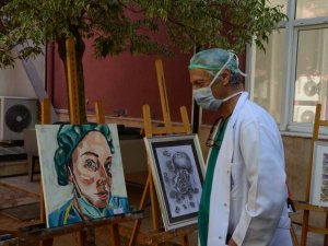 Sağlık çalışanlarına şükran sergisi gerçekleşti