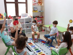 Çocuklara duygu kelime dağarcığı çalışması yapıldı